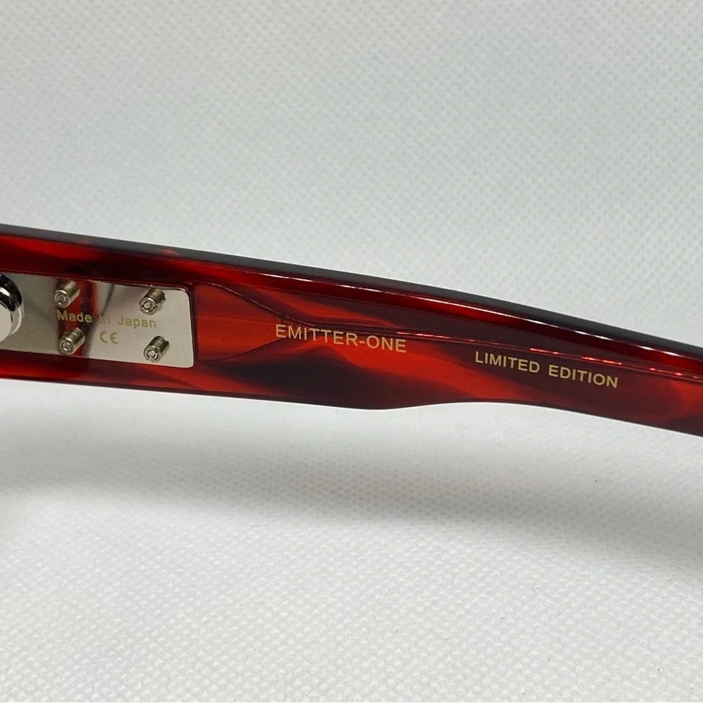 DITA Emitter One Red and Gold Sunglasses